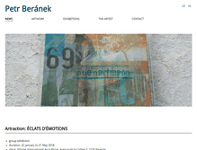 Tablet Screenshot of beranek-art.com
